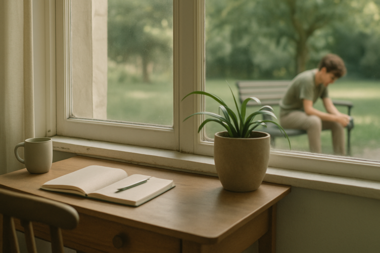 Photorealistic editorial photography header image for an article on Autism and ADHD Overlap: Why Diagnosis Gets Missed